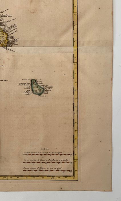 The Antilles - Antillerne; H. Chatelain - Carte des Antilles françoises et des Isles voisines dressée sur des memoires manuscrits. - 1701-1720