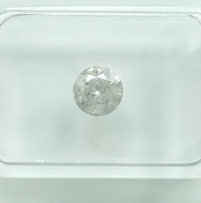 Ingen mindstepris - 1 pcs Diamant  (Natur)  - 0.56 ct - G - I3 - Gem Report Antwerp (GRA)