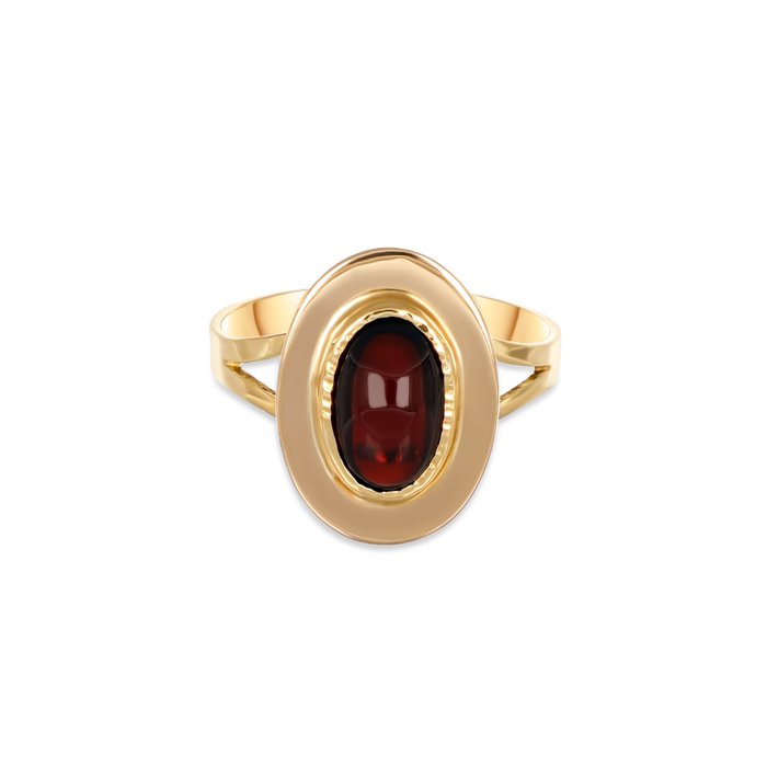 Ring - 18 kraat Gulguld -  2.15ct. tw. Rubin