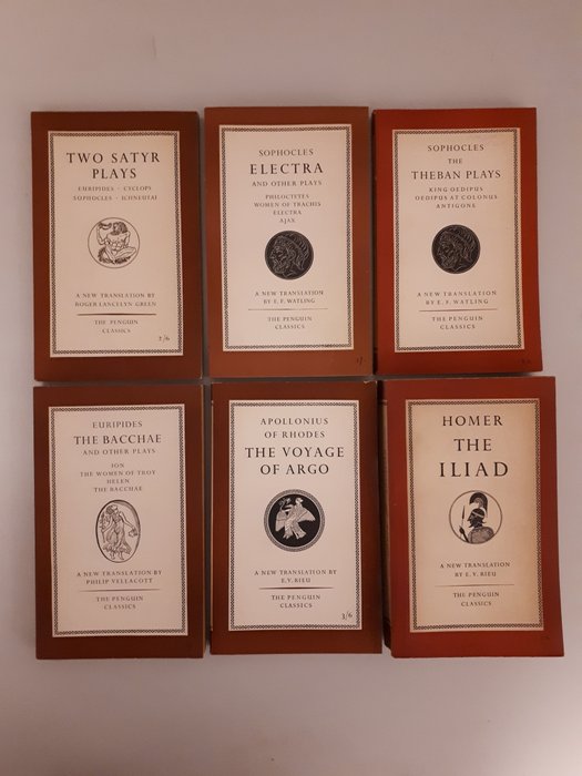 Sophocles e.a. - Kavel met 29 x The Penguin Classics - 1950-1959