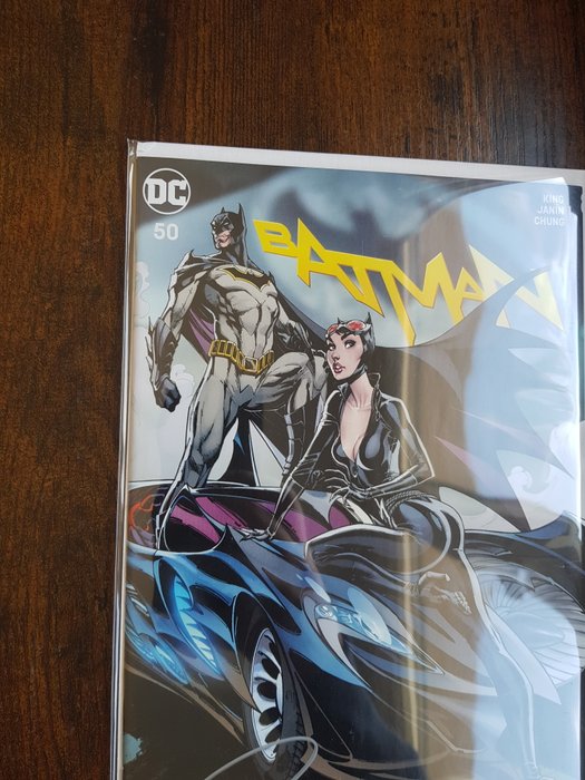 Batman #50 - RARE Big Key : Catwoman/Batman Wedding  Signed by J. Scott Campbell !!! SOLD OUT !! - 1 Signed comic - Første udgave