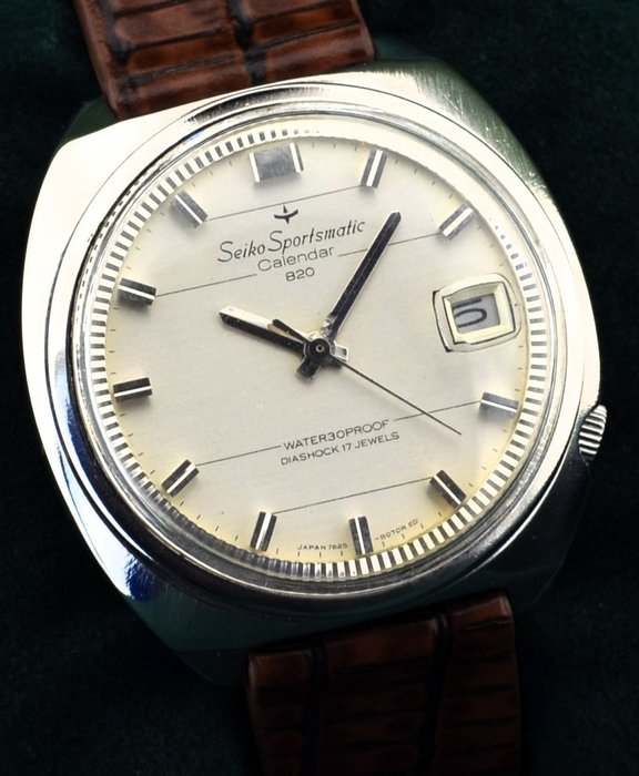 Seiko - Sportsmatic Calendar 820 - Ingen mindstepris - 7625 8050 - Mænd - 1960-1969