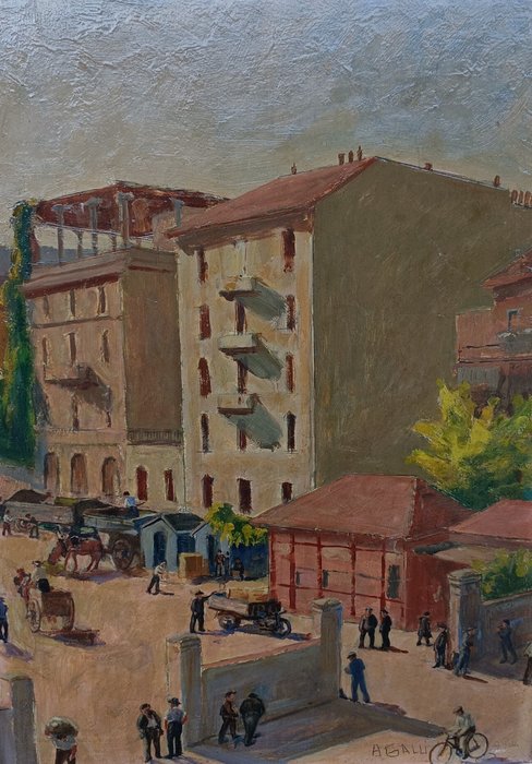 Amleto Galli (1886-1949) - Vita cittadina