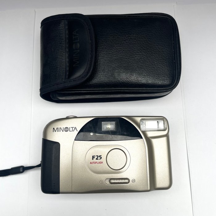 Canon, Minolta Prima BF *Almost Mint Condition* and Minolta F25 Point And Shoot Analogt kamera