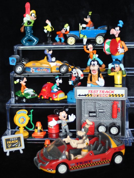 Disney - Figur - Goofy - celluloid, plastik, metal