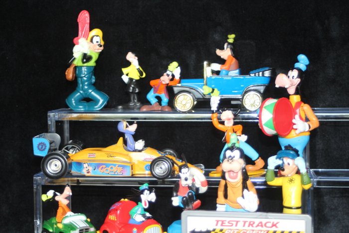 Disney - Figur - Goofy - celluloid, plastik, metal