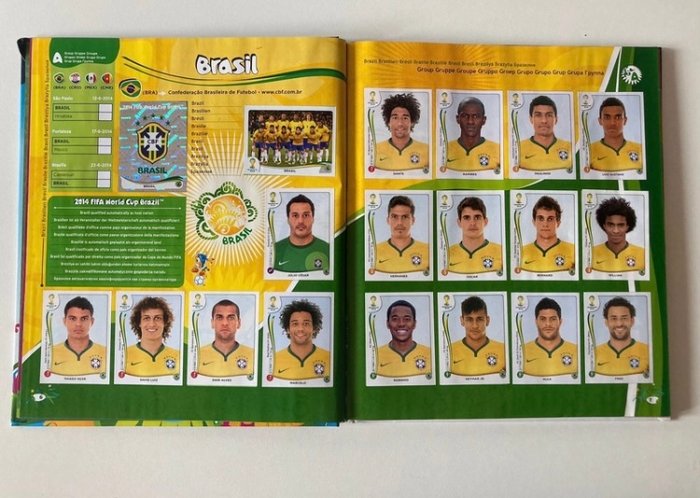 Panini - World Cup Brasil 2014 - Hardcover - Complete Album