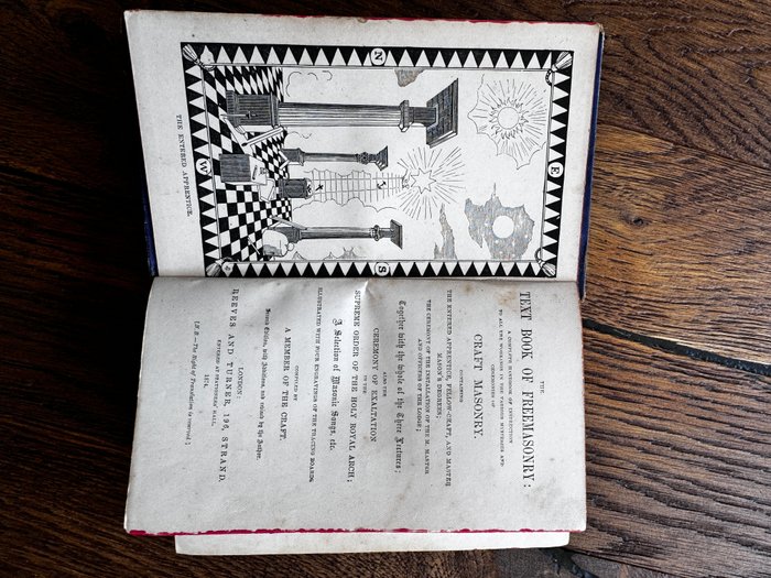 Ceremony of Exaltation - The Text Book of Freemasonry/Masonic Songs/Three Lectures - 1874