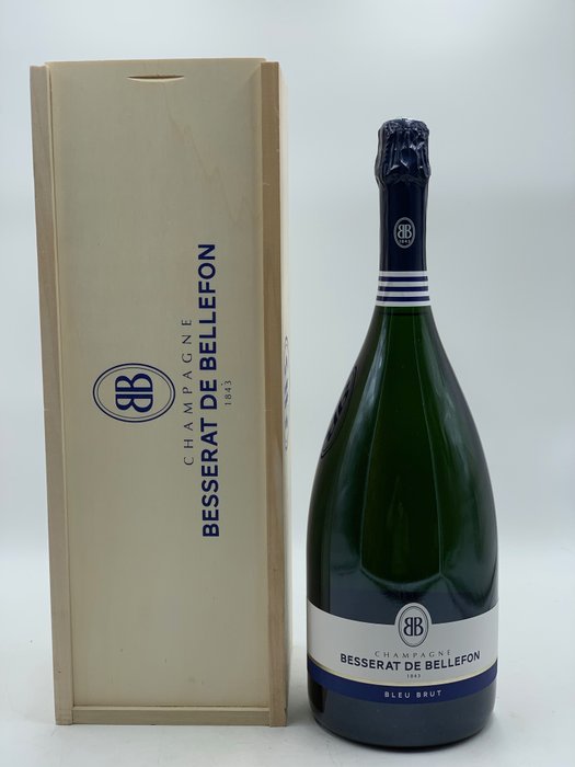 Besserat De Bellefon, Cuvée Des Moines Bleu - Champagne Brut - 1 Dobbelt Magnum/Jeroboam (3,0 L)