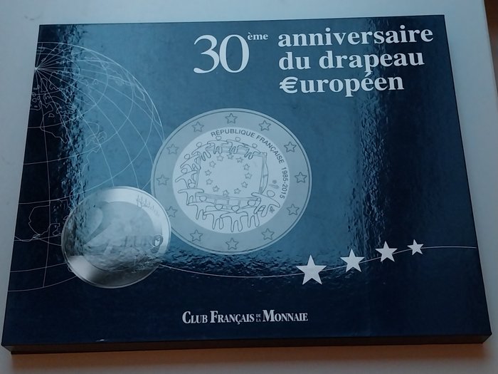 Europa. 2 Euro 2015 "30 Ans Drapeau Européen" (19 monnaies)  (Ingen mindstepris)