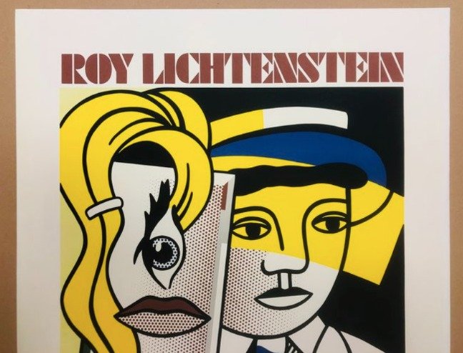 Roy Lichtenstein - Affiche d'Exposition - Leo Castelli Gallery 1979 - 1970‹erne