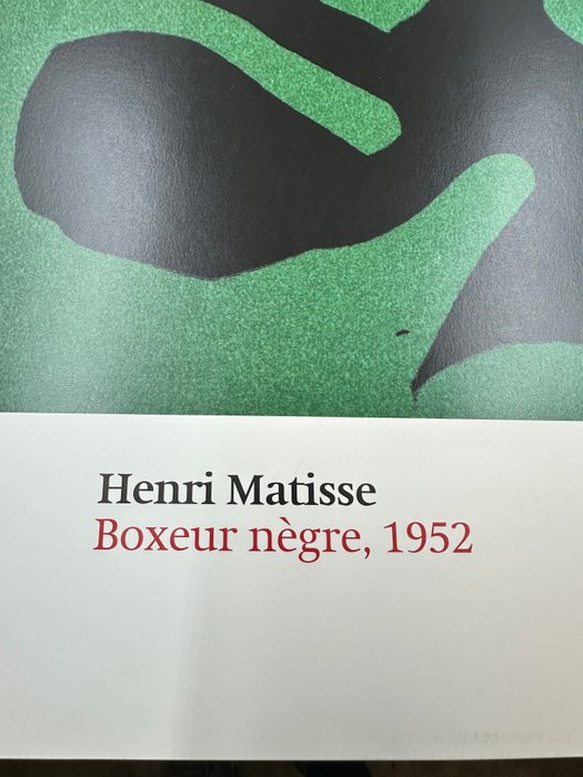 Henri Matisse (after) - Henri Matisse le boxeur nègre 1952 - 1990‹erne