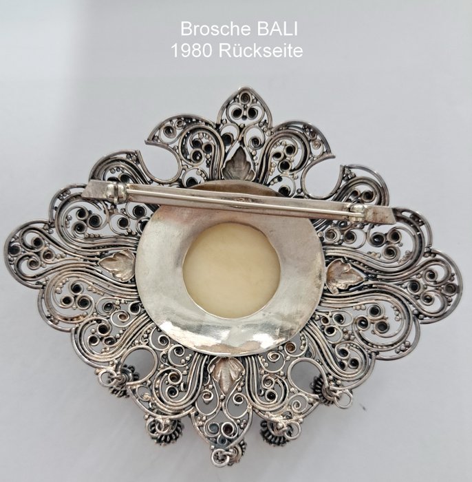 Broche  øreringe - Bali - Indonesien  (Ingen mindstepris)