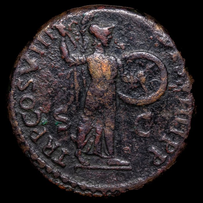 Romarriket. Domitian (AD 81-96). As Roma - TR P COS VIII DES VIIII P P, Minerva  (Ingen mindstepris)