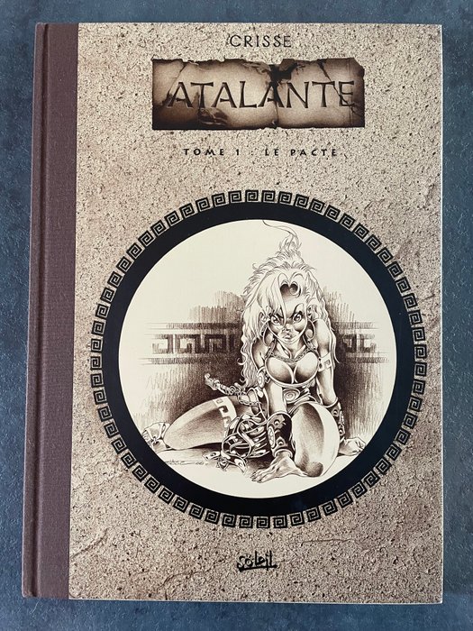 Atalante T1 - Le Pacte + dédicace couleur + ex-libris - C - TT - 1 Album - 2000