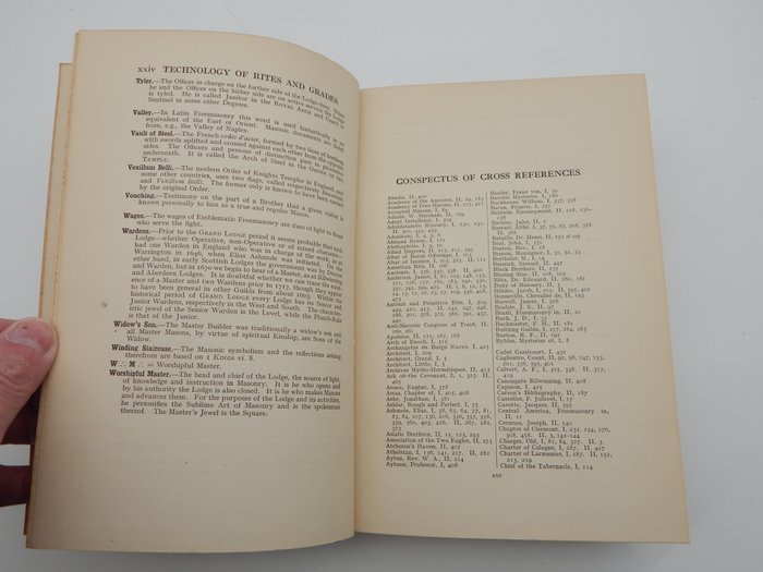 arthur Waite - masonic   A new Encyclopedia of Freemasonry 2 vol. - 1921