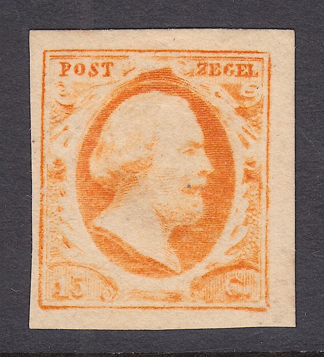 Holland 1852 - Kong Vilhelm III - NVPH 3