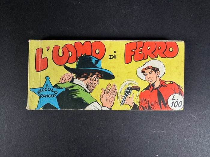 Piccolo Ranger Raccolta, n. 18 - "l'Uomo di Ferro" - 1 Comic - Første udgave - 1960