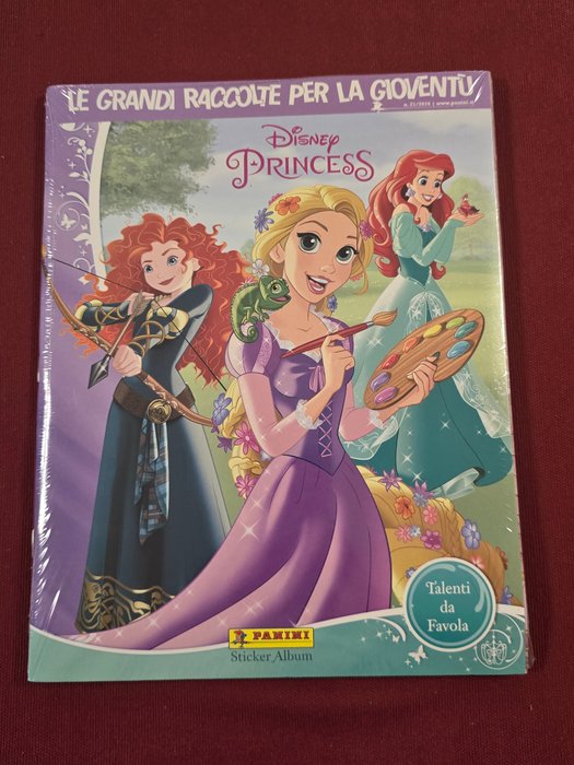 Panini - Disney Princess - Talenti da Favola - 1 Factory seal (Empty album + complete loose sticker set)