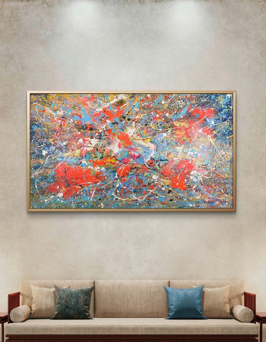 Jana Noldin - Abstract N.911 - XXL No Reserve Day