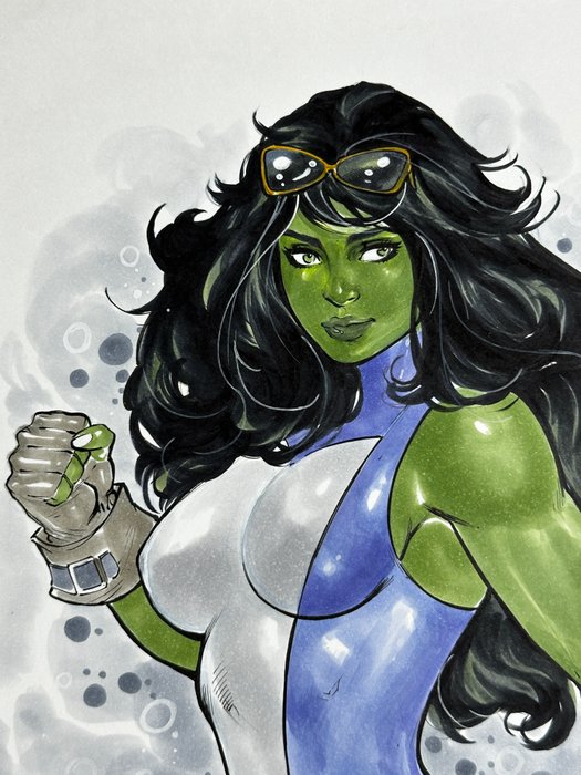 Tiago Maia - 1 Original drawing - She-Hulk