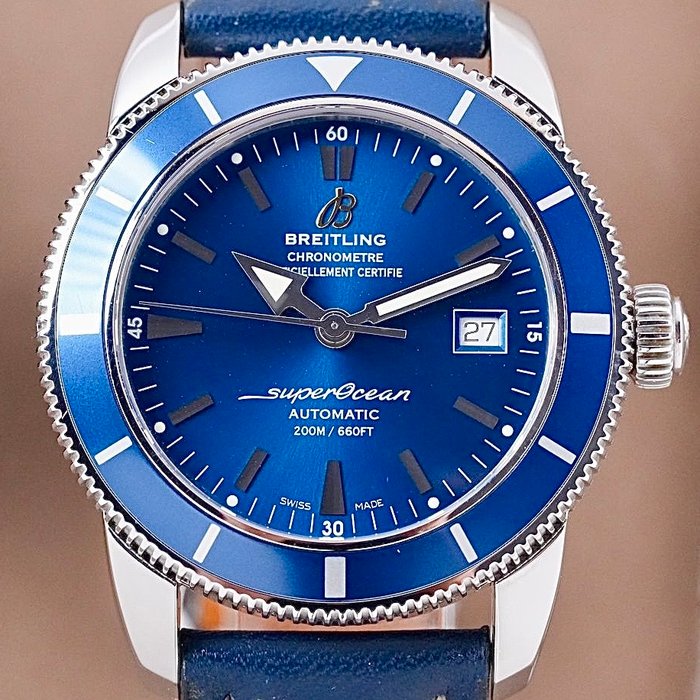 Breitling - Superocean Heritage Blue Dial - Ingen mindstepris - A17321 - Mænd - 2011-nu