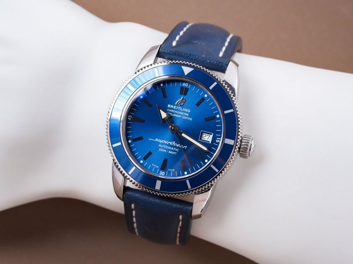 Breitling - Superocean Heritage Blue Dial - Ingen mindstepris - A17321 - Mænd - 2011-nu