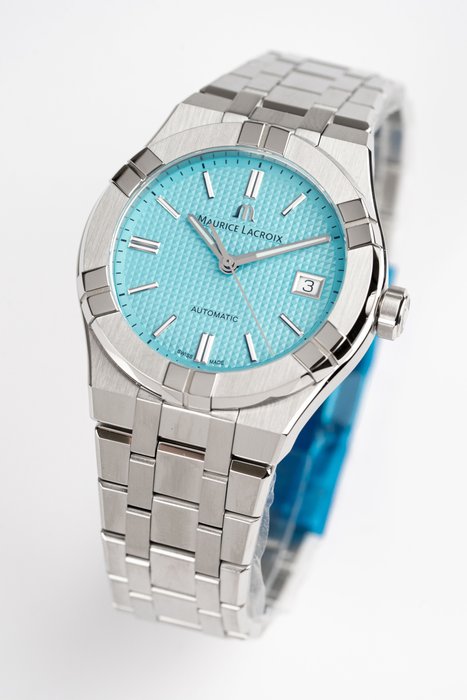 Maurice Lacroix - AI6007-SS00F-431-C - Unisex - Aikon Limited Summer Edition Turkis - Splinterny