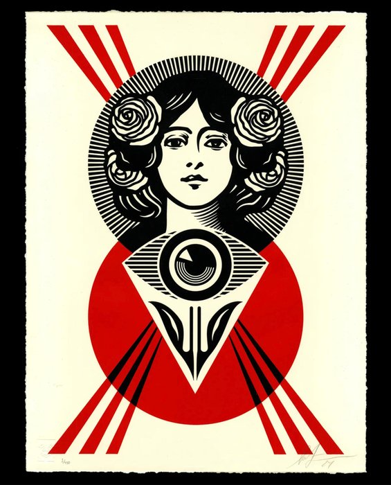 Shepard Fairey (OBEY) (1970) - One Earth (Color)