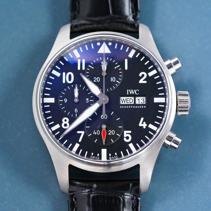 IWC - Pilot Chronograph - IW378001 - Mænd - 2011-nu