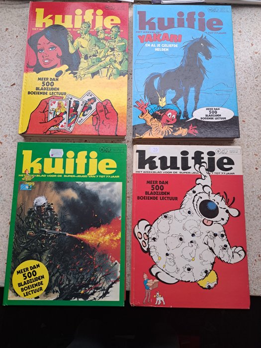 Kuifje (magazine) - 28 x Kuifje bundelingen in de range van 22 t/m 185 - 28 Album - Første udgave - 1979/2005