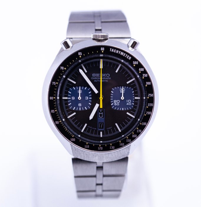 Seiko - Chronograph Bullhead "Black Horse" - Ingen mindstepris - 6138-0040 - Mænd - 1970-1979