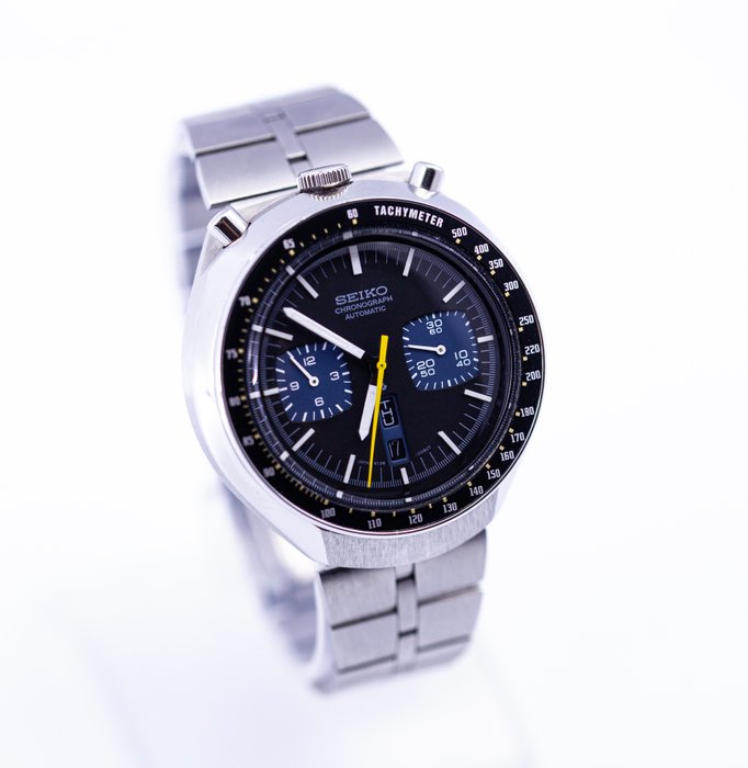 Seiko - Chronograph Bullhead "Black Horse" - Ingen mindstepris - 6138-0040 - Mænd - 1970-1979