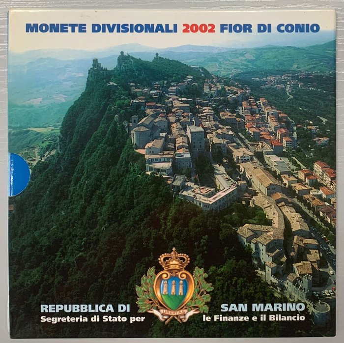 San Marino. Year Set (FDC) 2002  (Ingen mindstepris)