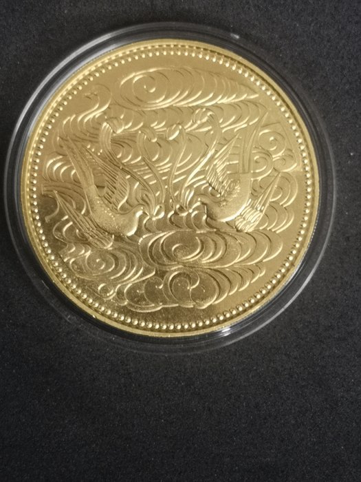 Japan. 100000 Yen 1986 20 g gold .999 Japanese - Shōwa era