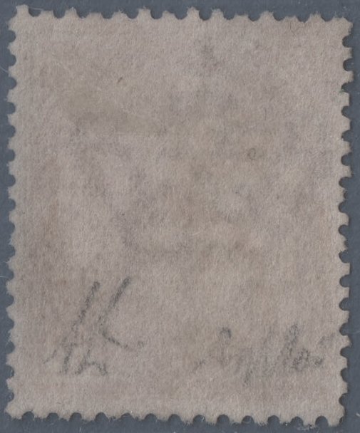 Italien Kongerige 1863 - 10 øre. okkergul, De La Rue udgave, London MLH - Sassone n. L17