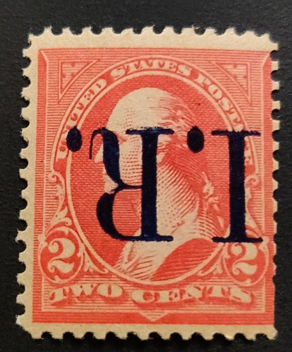 Amerikas Forenede Stater 1926/1928 - US Revenue R155 variety stamp with inverted Over-Print etc