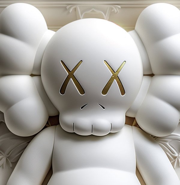 Artxlife - Vuitton Kaws Framed