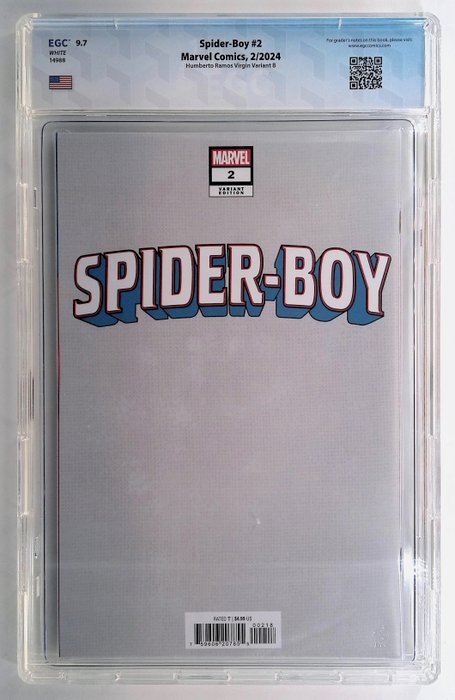 Spider-Boy #2 - EGC graded 9.7 - 1 Graded comic