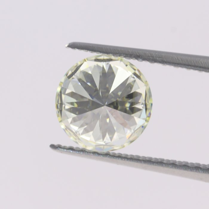 1 pcs Diamant  (Natur)  - 1.16 ct - Rund - L - VVS2 - HRD Antwerpen