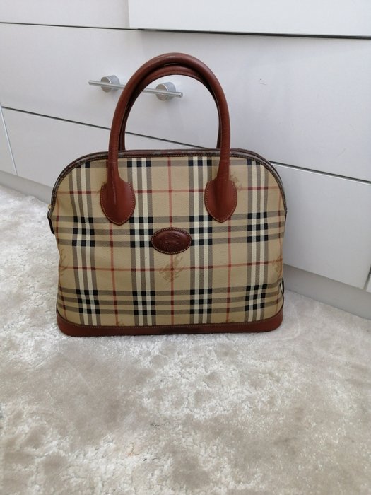 Burberry - Nova check Vintage tote - Skuldertaske