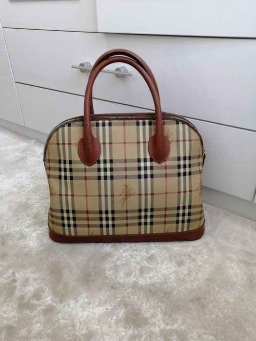 Burberry - Nova check Vintage tote - Skuldertaske