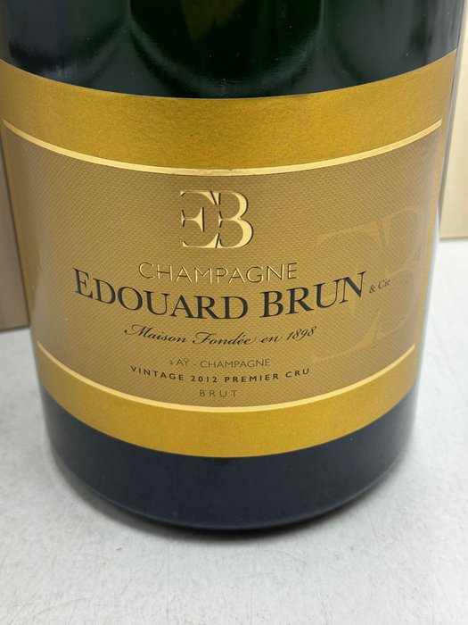 2012 Edouard Brun, Premier Cru - Champagne Brut - 1 Dobbelt Magnum/Jeroboam (3,0 L)