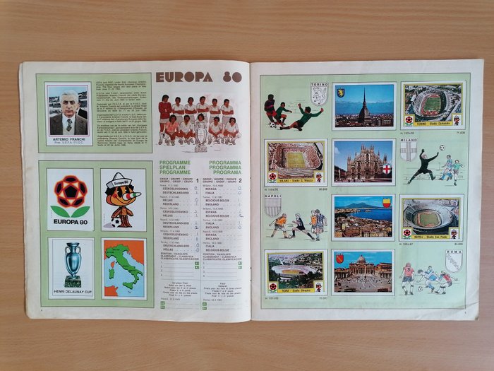 Panini - Europa 80 Complete Album