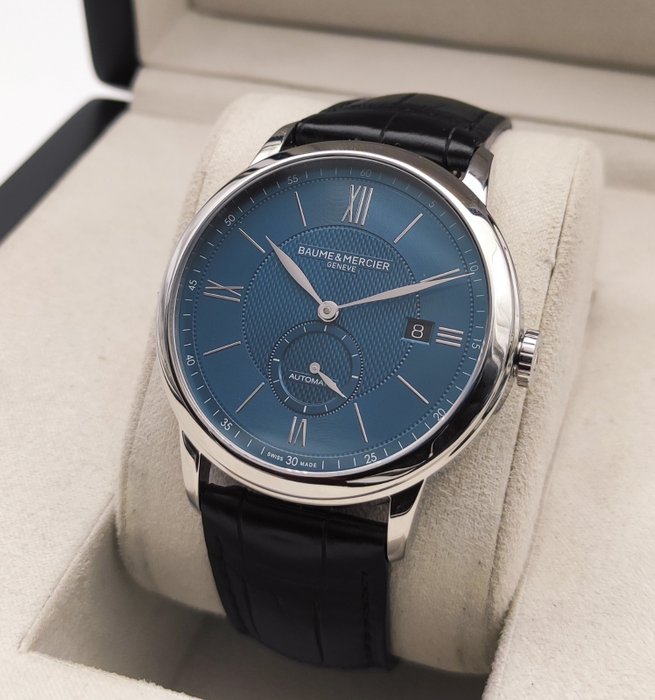 Baume  Mercier - Classima Automatic "Blue Dial" - Ingen mindstepris - M0A10480 - Mænd - 2011-nu