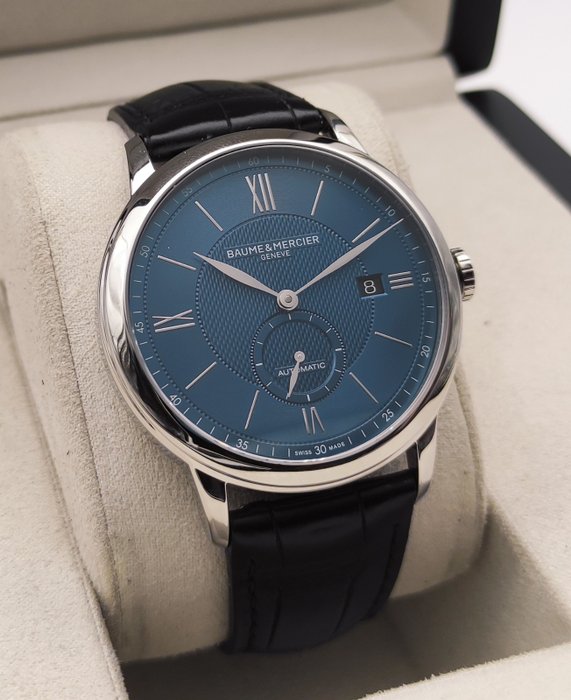 Baume  Mercier - Classima Automatic "Blue Dial" - Ingen mindstepris - M0A10480 - Mænd - 2011-nu