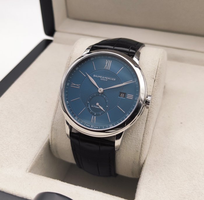 Baume  Mercier - Classima Automatic "Blue Dial" - Ingen mindstepris - M0A10480 - Mænd - 2011-nu