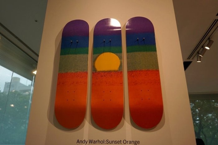 Andy Warhol (1928-1987) - Andy Warhol Sunset Orange