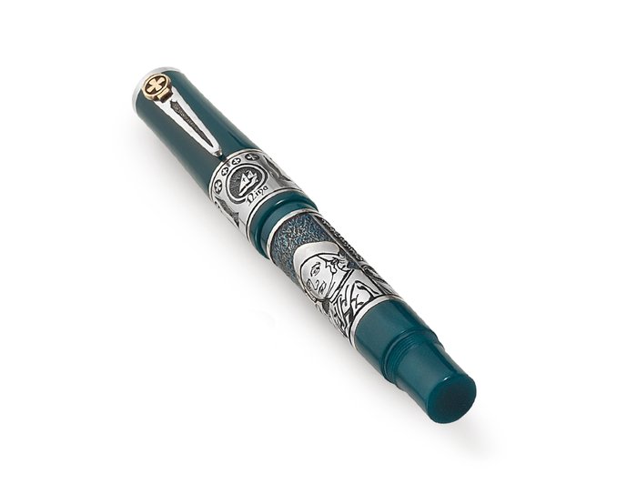 Maita - Cristoforo Colombo - Edizione Limitata di 492 esemplari | Resina Italiana  Argento - Rollerpen