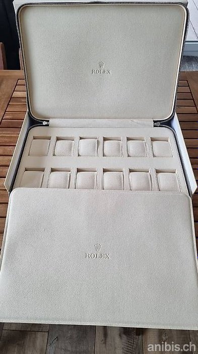 Rolex - Rare coffret de rangement 12 montres